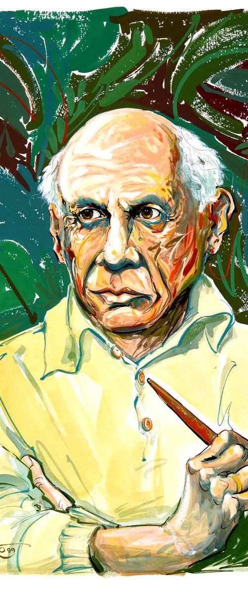 Pablo Picasso by Ben De Soto