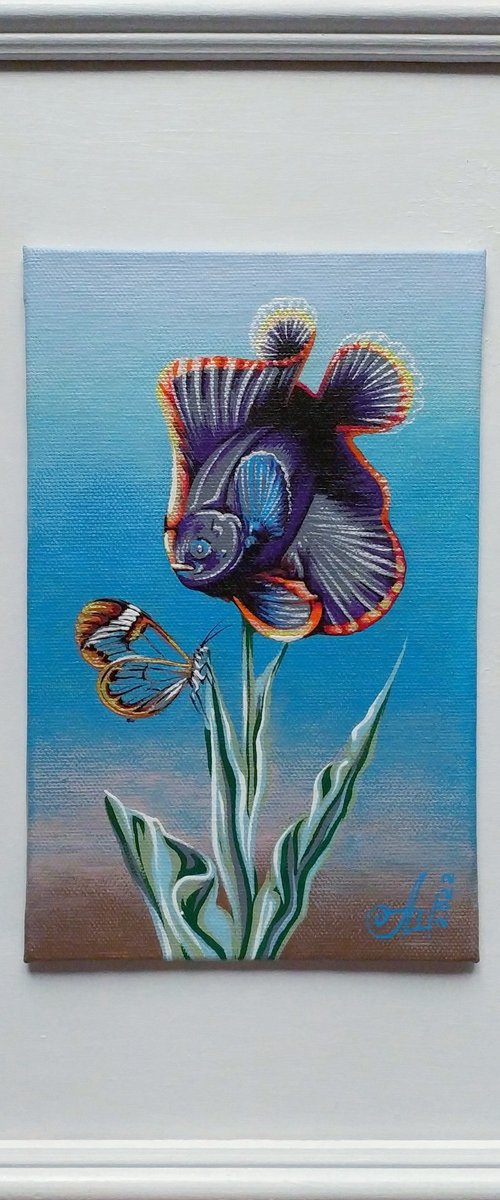 Surrealistic garden by Anna Shabalova