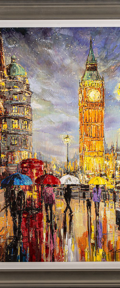 'London Snow' by Ewa Czarniecka