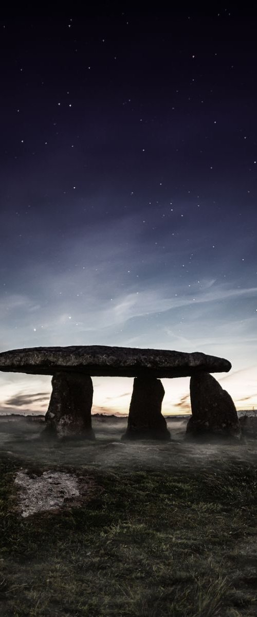 Lanyon Quoit in Penwith Cornwall England UK by Paul Nash