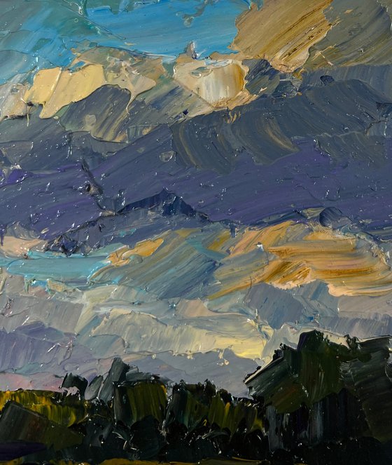 A Moment before the First Drop of Rain