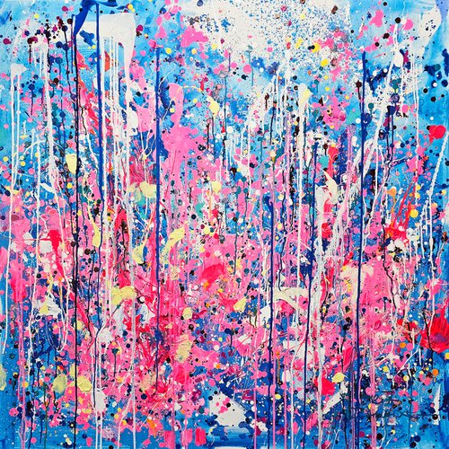 Blue Garden by Marta Zawadzka