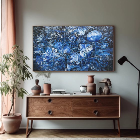 Heritage Echoes: Garden in Blue