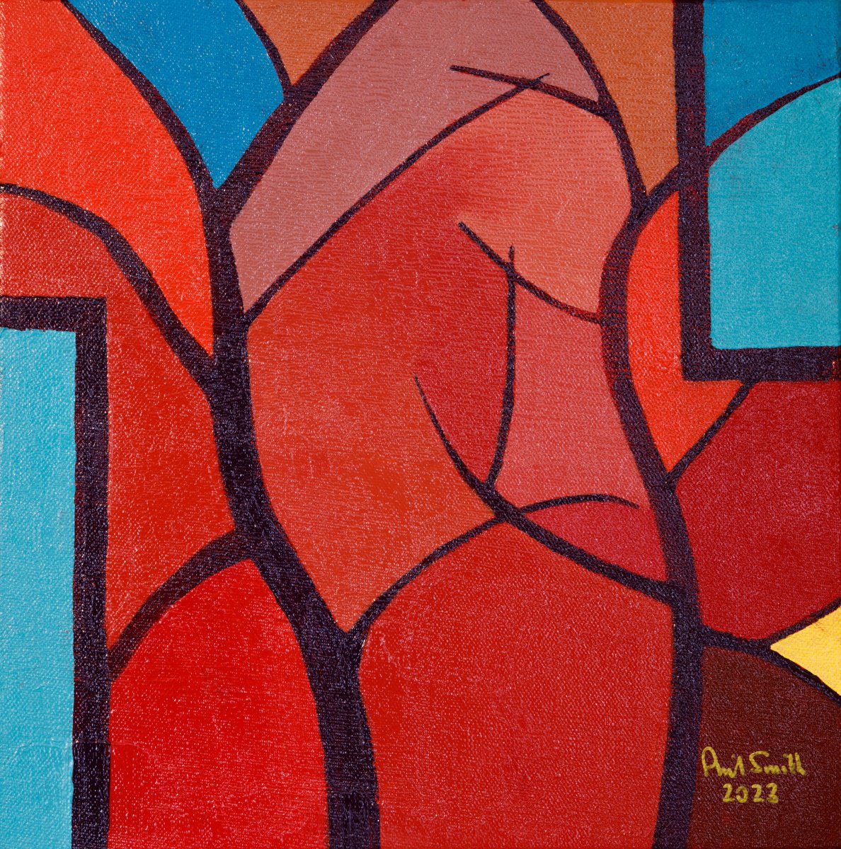 Winter 1 By Phil Smith, 12 X 12, Artwork For Sale On Artfinder