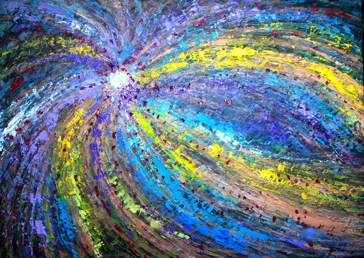 Nebula Iii By Paul J Best, 28 X 20, Artwork For Sale On Artfinder