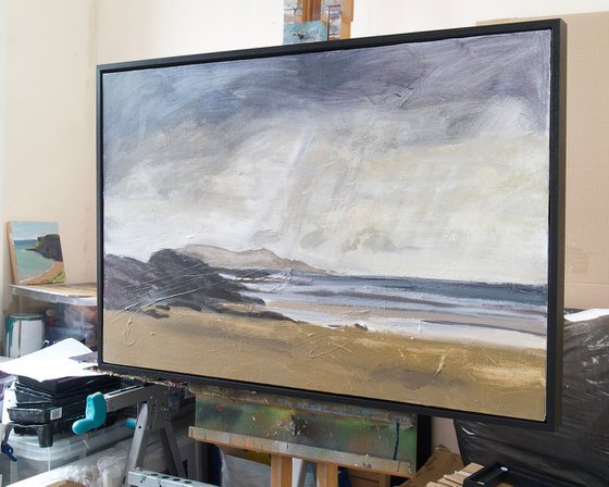 Storm Clouds over Niosaboist Beach (Harris)