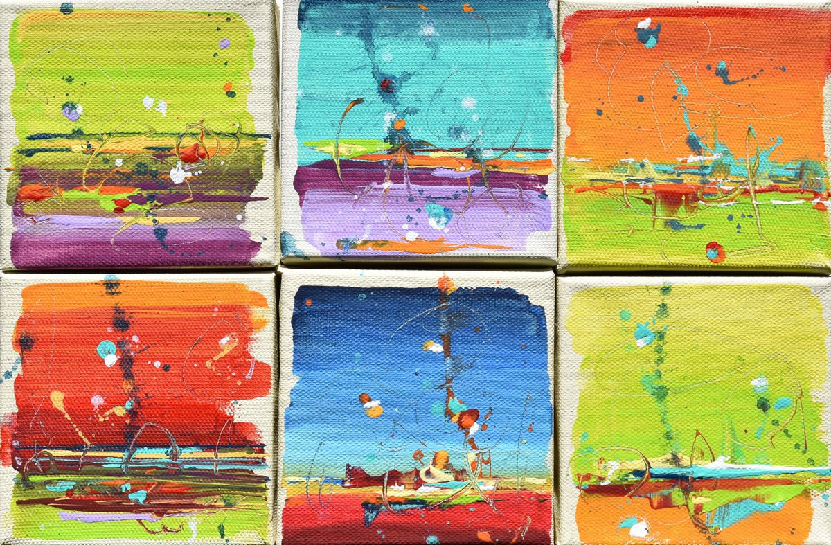Colors Of Renewal By Cynthia Ligeros, 12 X 8, Artwork For Sale On Artfinder