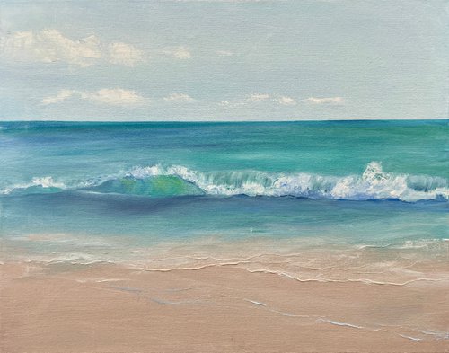 Minimalist Seascape by Heather Matthews