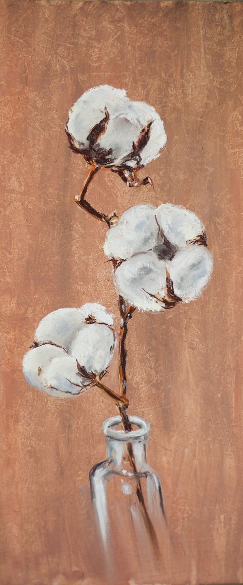 Cotton flower by Sasha Romm