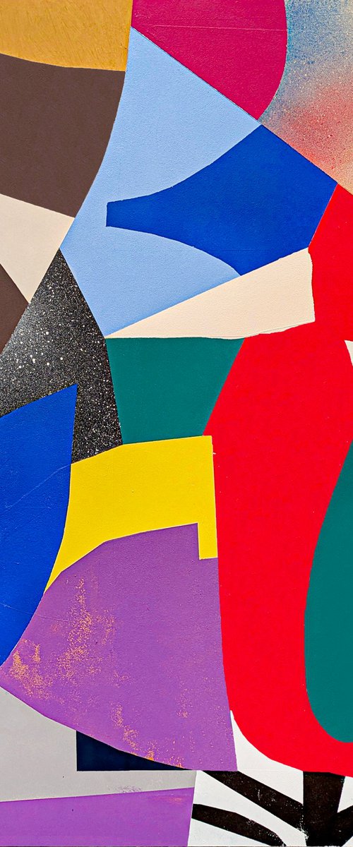 Formal composition #4 Lush Garden by Vita Banko