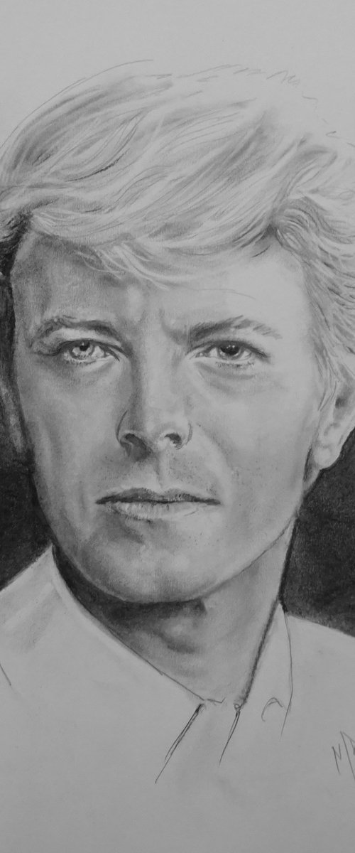 David Bowie by Mel Davies Original Art