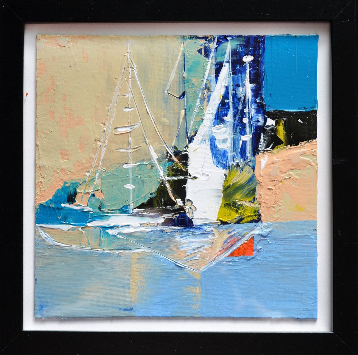 Harbor By Milena Gaytandzhieva, 10 X 10, Artwork For Sale On Artfinder