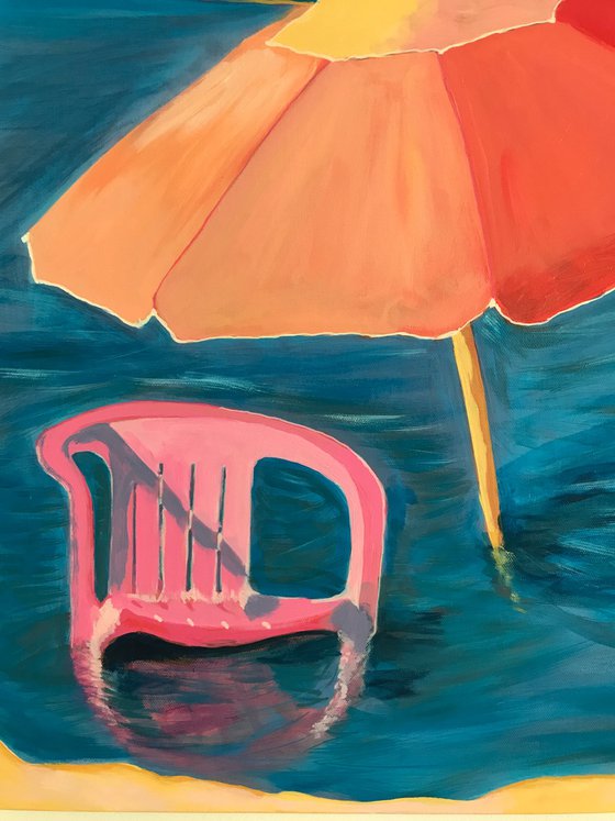 Where summer floats