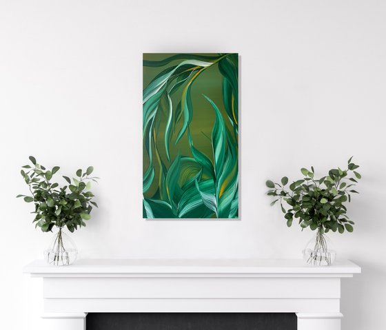 Exotic Tropical Leaves