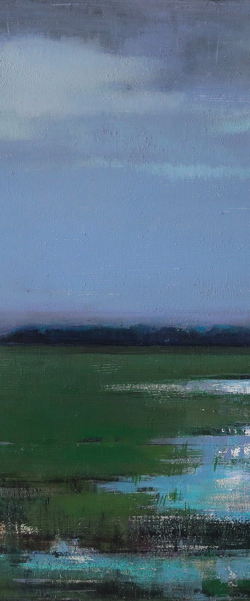 I Wandered Lonely as a Cloud.. 24x30" 61x76 cm Contemporary Art by Bo Kravchenko by Bo Kravchenko