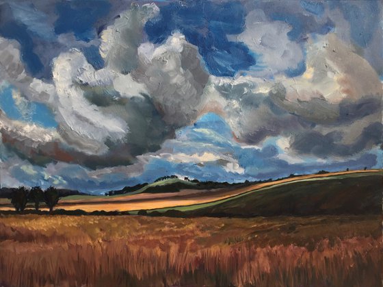 'Fife landscape near Balcarres'