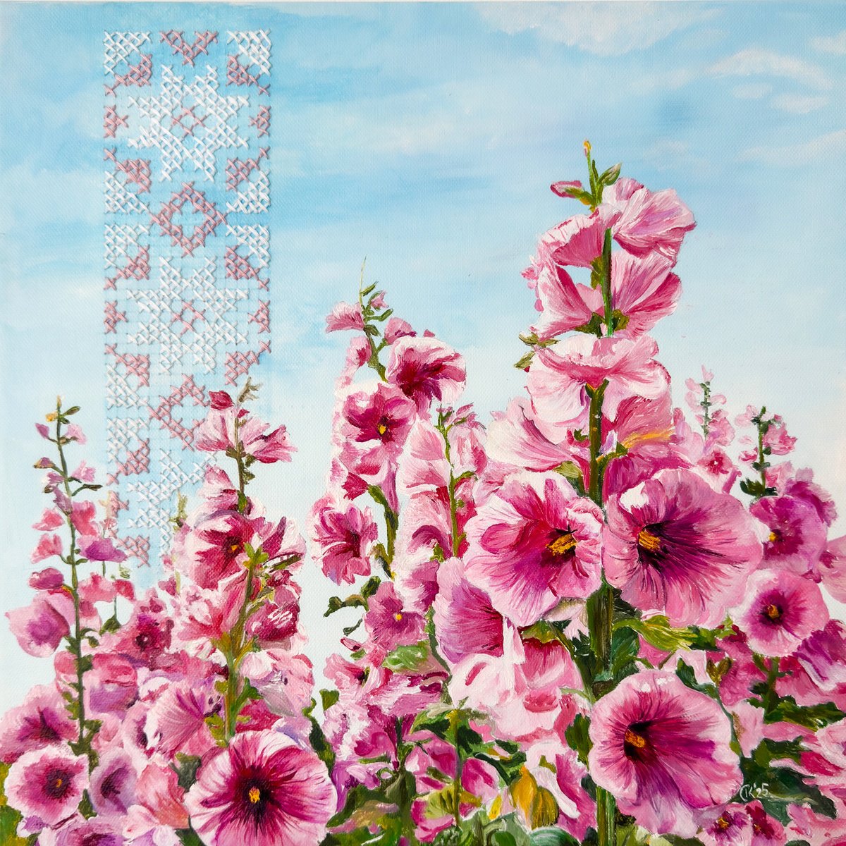 Blooming Memories By Irina Kurganskaya, 16 X 16, Artwork For Sale On Artfinder