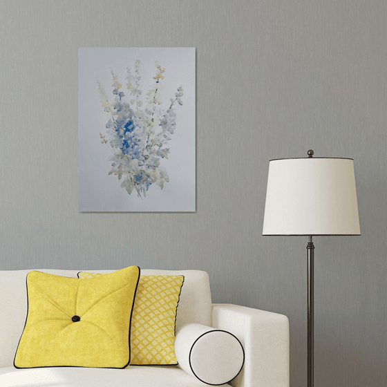 Blue bells 19,7x27,5 in
