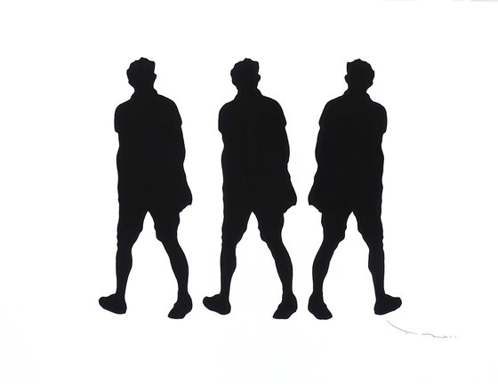 Three walking men 2024/01 -  Tehos