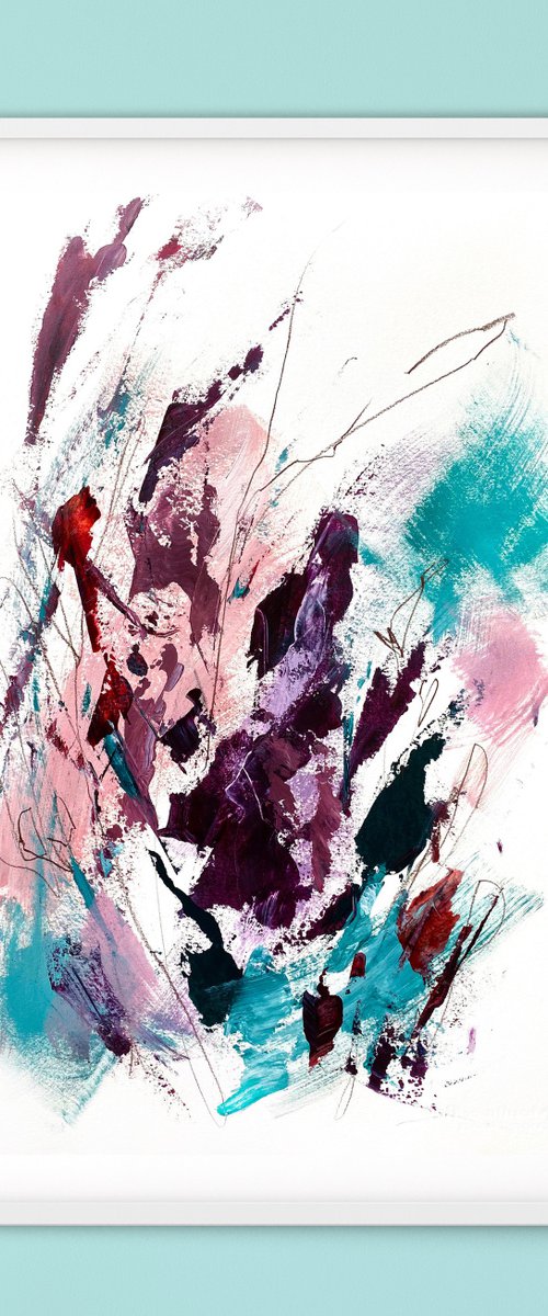 The secret life of flowers /2 by Cristina Dalla Valentina
