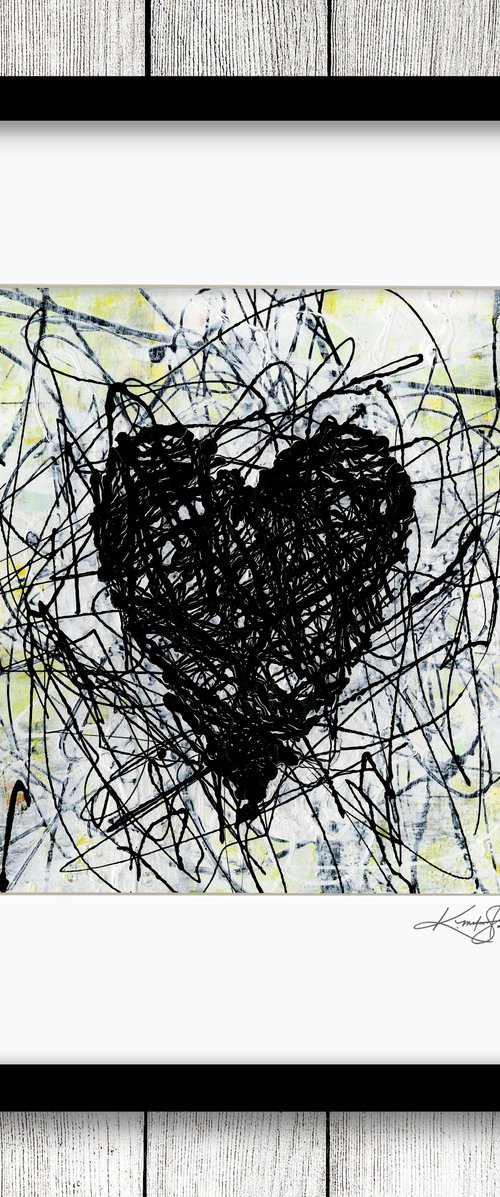 A Beautiful Heart 1 - Abstract Painting by Kathy Morton Stanion by Kathy Morton Stanion