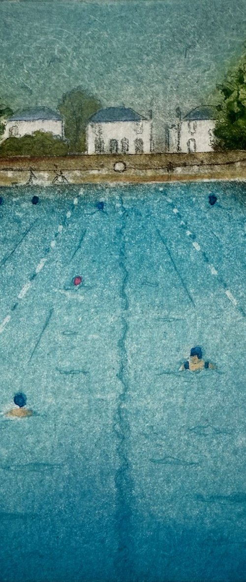 London Fields Lido, Mini II by Rebecca Denton