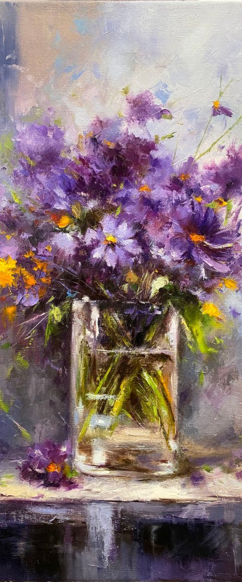 Purpule dance by Farzaneh Maddahi