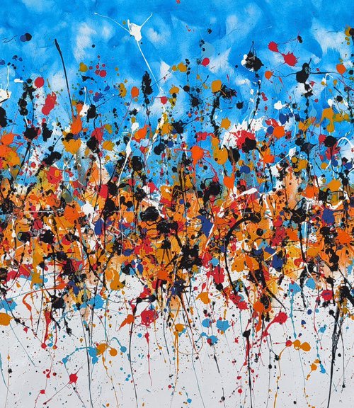 Summer Flowers 2 by M.Y. by Max Yaskin