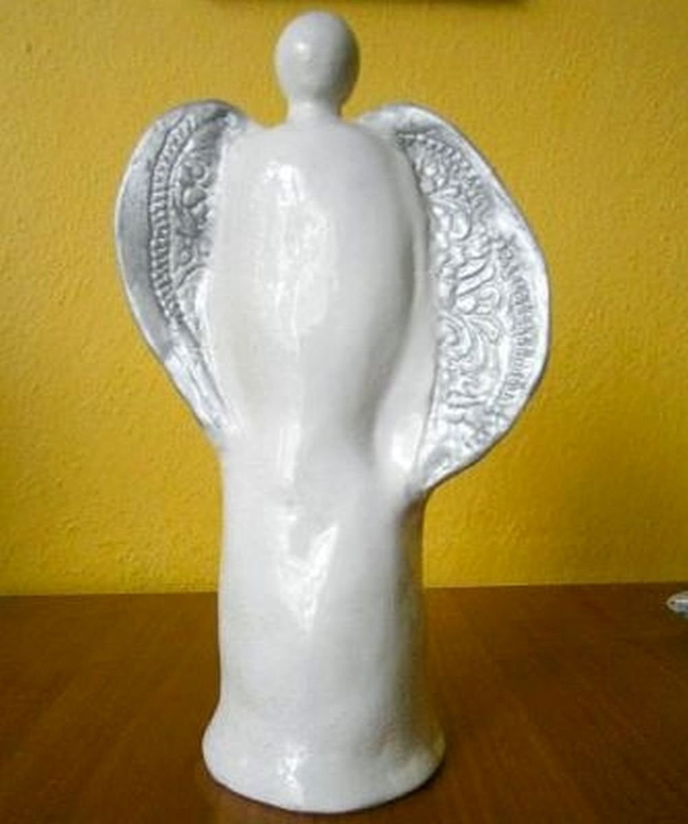 Angel with silver wings .. by Emlia Urbankov