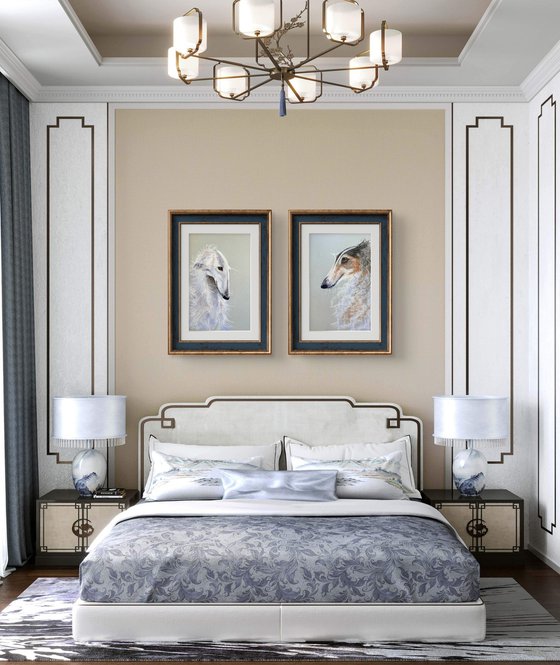 Dog Portraits Soft Pastel