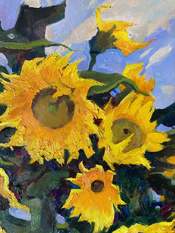 Sunflowers Still Life