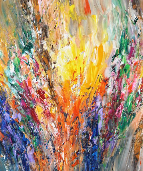 Symphony Of Colours E 1 by Peter Nottrott