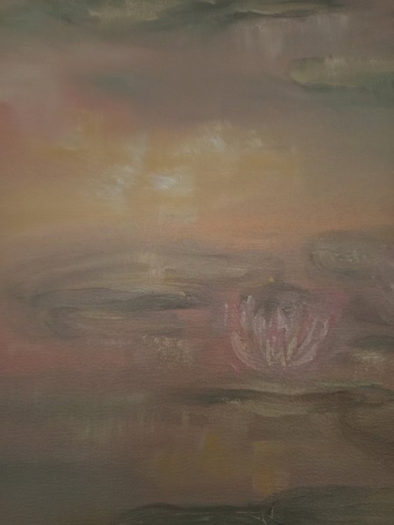 Peachy pond