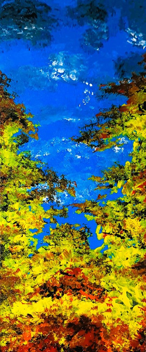 Blue Autumn Sky by Daniel Urbaník