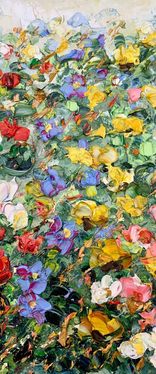 Flower garden by Vilma Gataveckienė