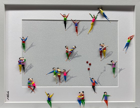 Action.3D Freedom. Eka Peradze Art.