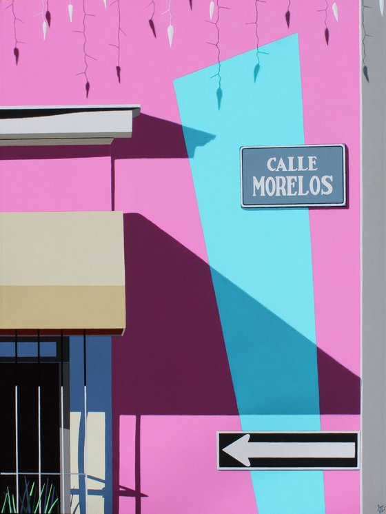 Calle Morelos, 40x30"