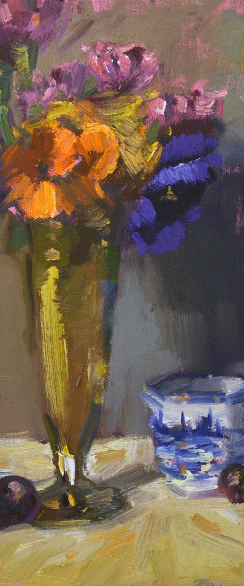 Petite Pansies by Kristina Sellers