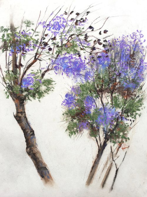 JACARANDA TREE by Ksenia Lutsenko