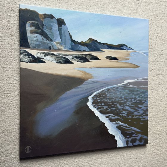 Sunlight White Rocks Beach