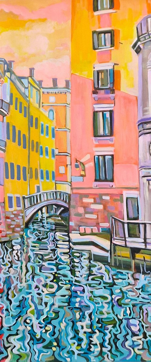 Venice Sunset by Alexandra Djokic