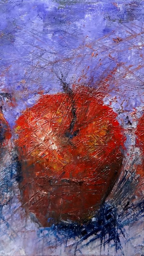 Revive Apples still life by katy hawk