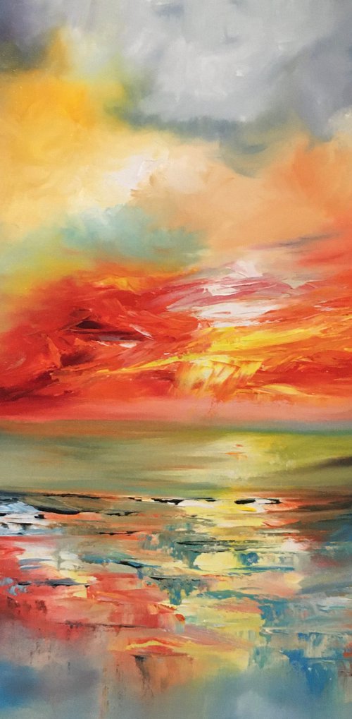 I am here for you everyday, you’re welcome...”The Sunrise” by Timea  Valsami
