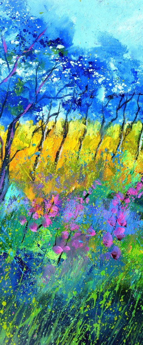 Summer light in the wood by Pol Henry Ledent