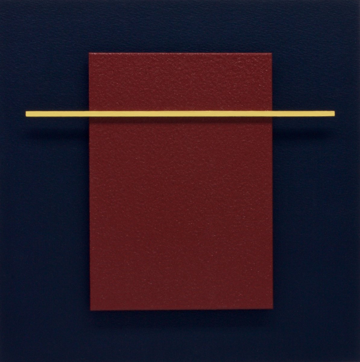 Geometric Abstract Acrylic Painting By Rich Moyers, 10 X 10", Halo, Original Artwork