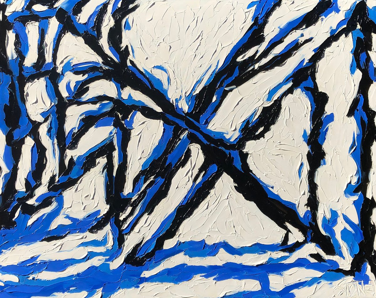 Double X By Bill Stone, 60 X 48, Artwork For Sale On Artfinder