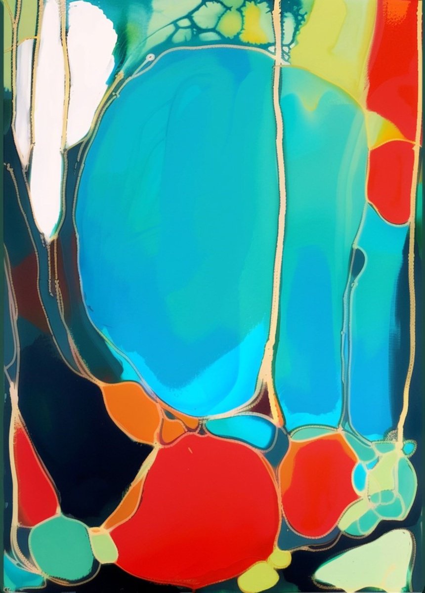  Summer Fantasies #6 By V+V Kniazievi, 43 X 63, Artwork For Sale On Artfinder
