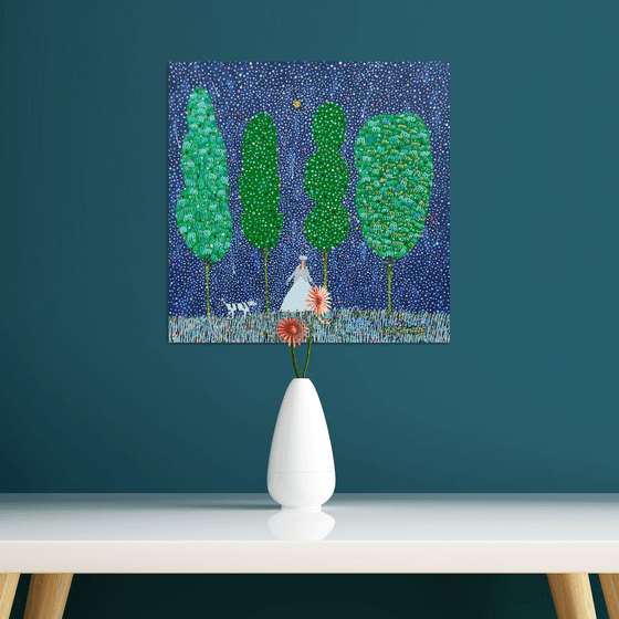 The Trees, The Moon And Her