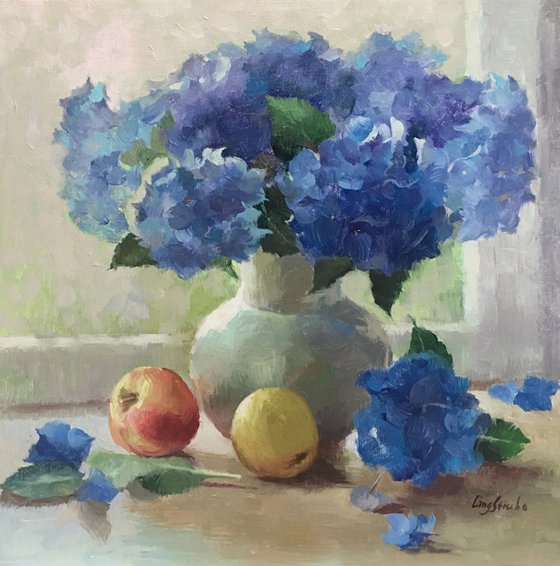 Hydrangea with Still Life #2