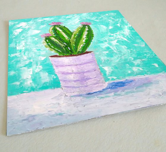 Still life with cactus